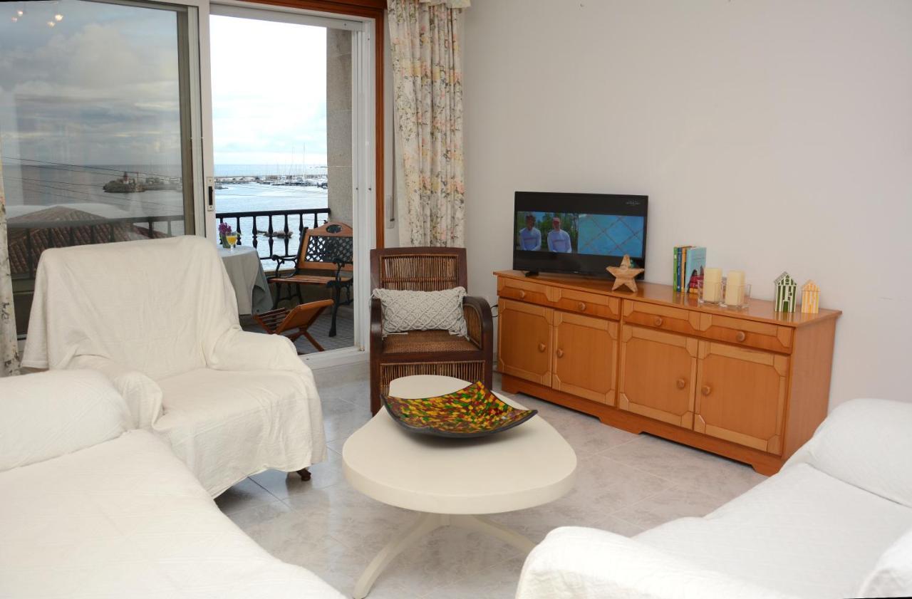 Appartamento Desconectaengalicia Mantela, Vistas Puerto Deportivo, 20M Playa Sanxenxo Esterno foto