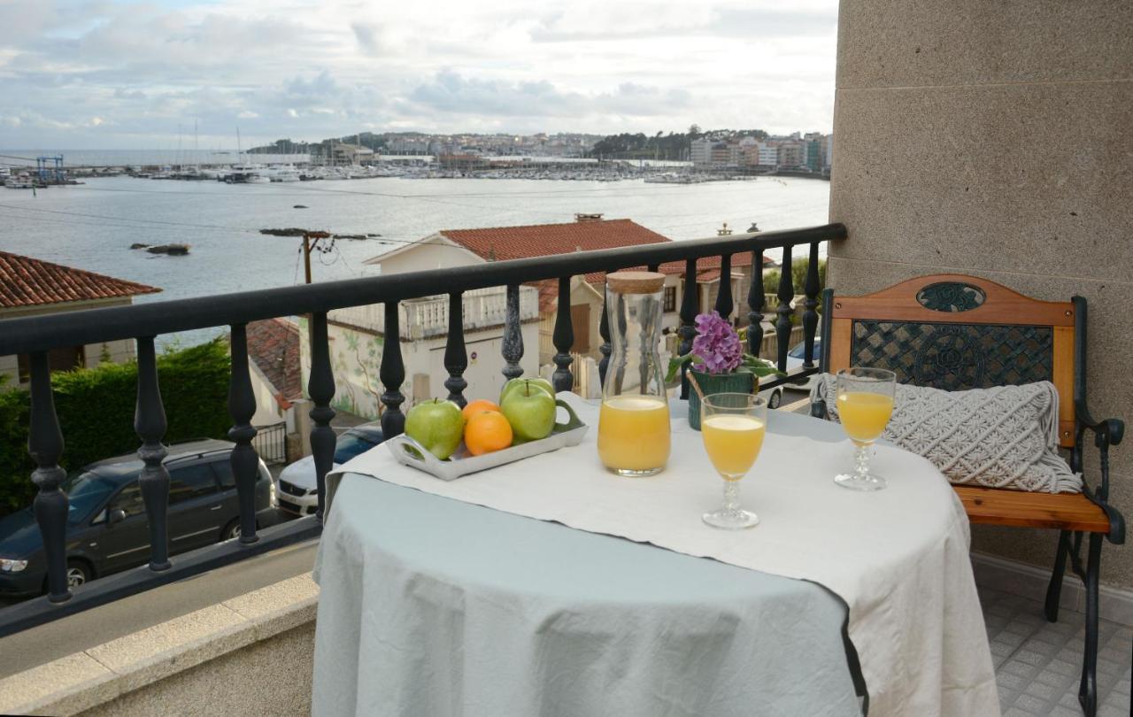 Appartamento Desconectaengalicia Mantela, Vistas Puerto Deportivo, 20M Playa Sanxenxo Esterno foto