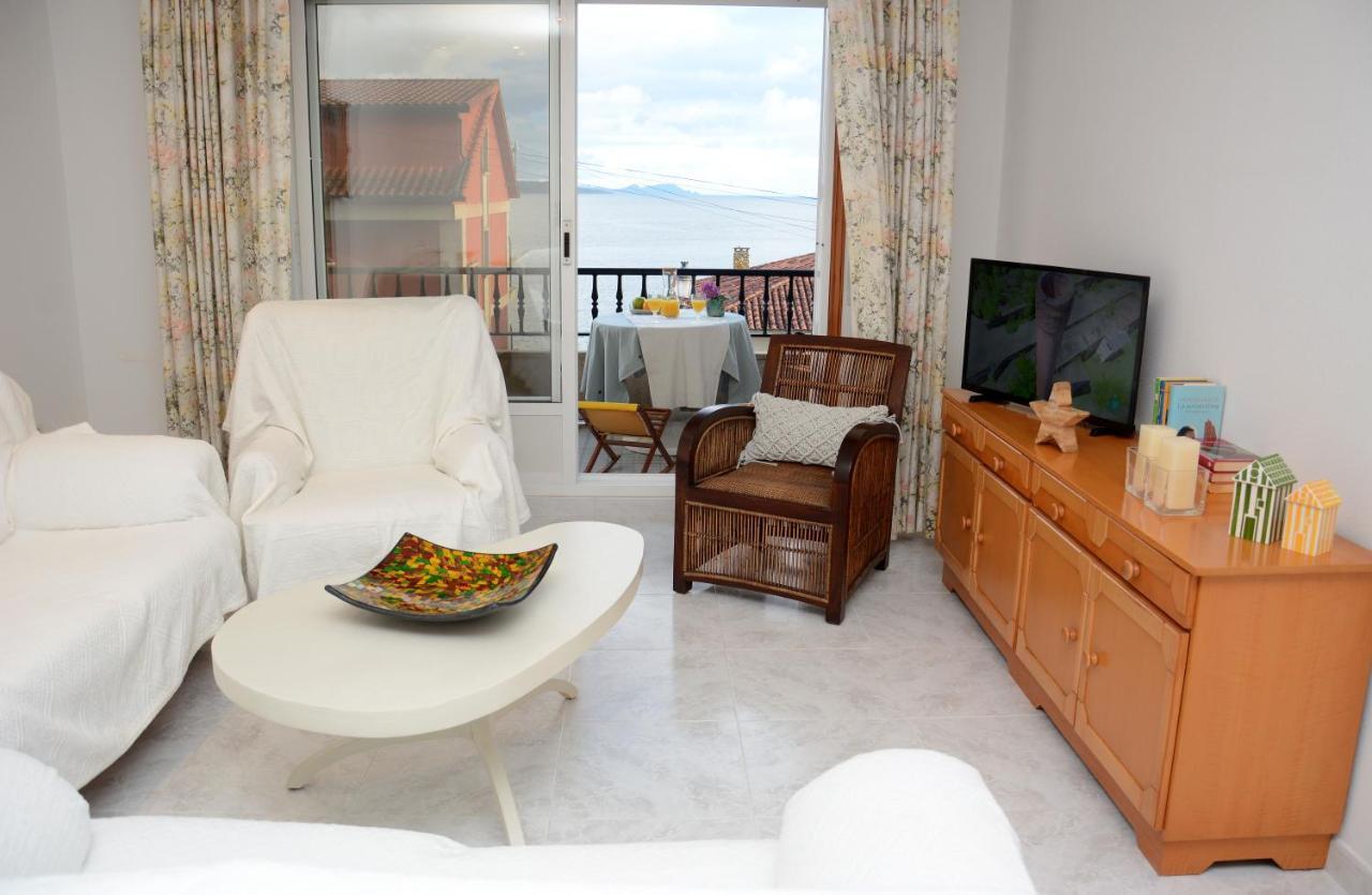 Appartamento Desconectaengalicia Mantela, Vistas Puerto Deportivo, 20M Playa Sanxenxo Esterno foto