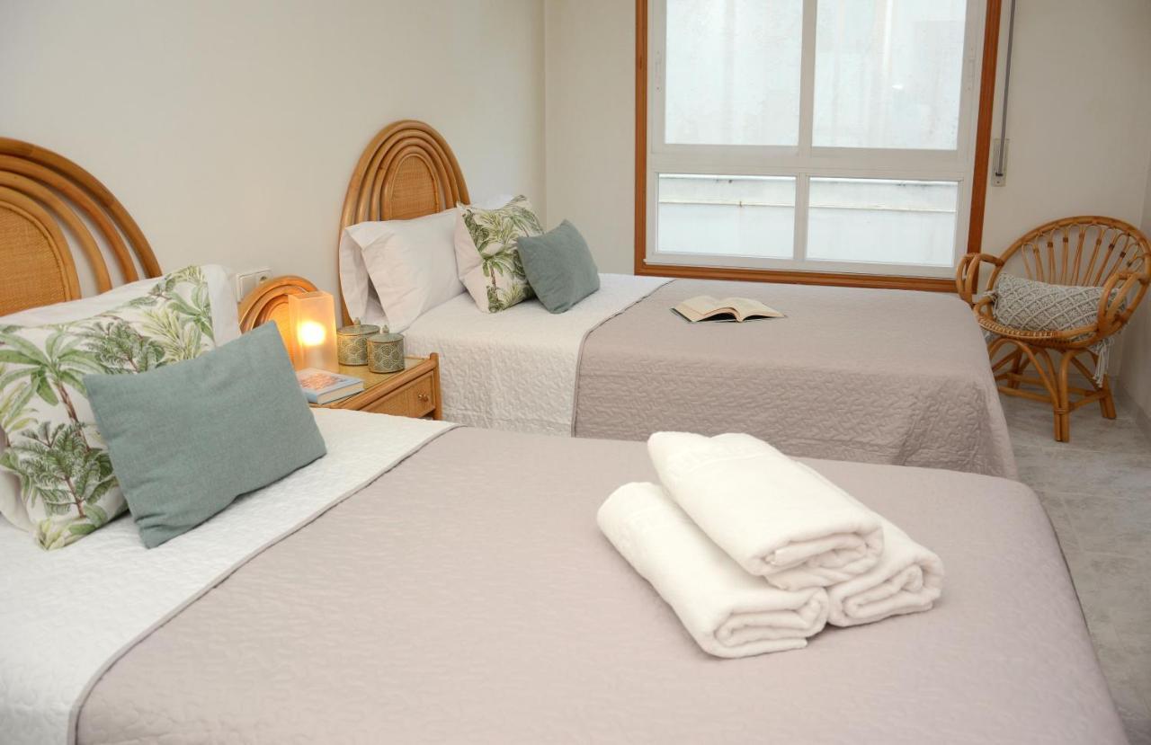 Appartamento Desconectaengalicia Mantela, Vistas Puerto Deportivo, 20M Playa Sanxenxo Esterno foto